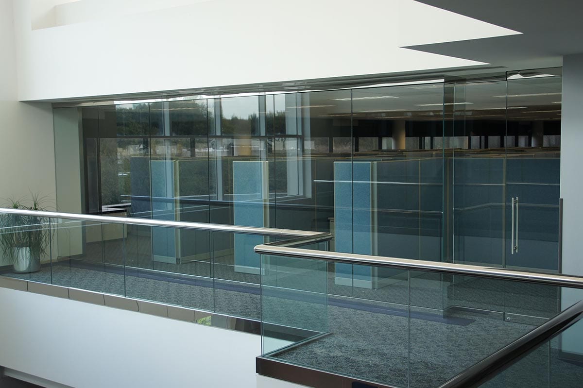 Commercial Railing Glass